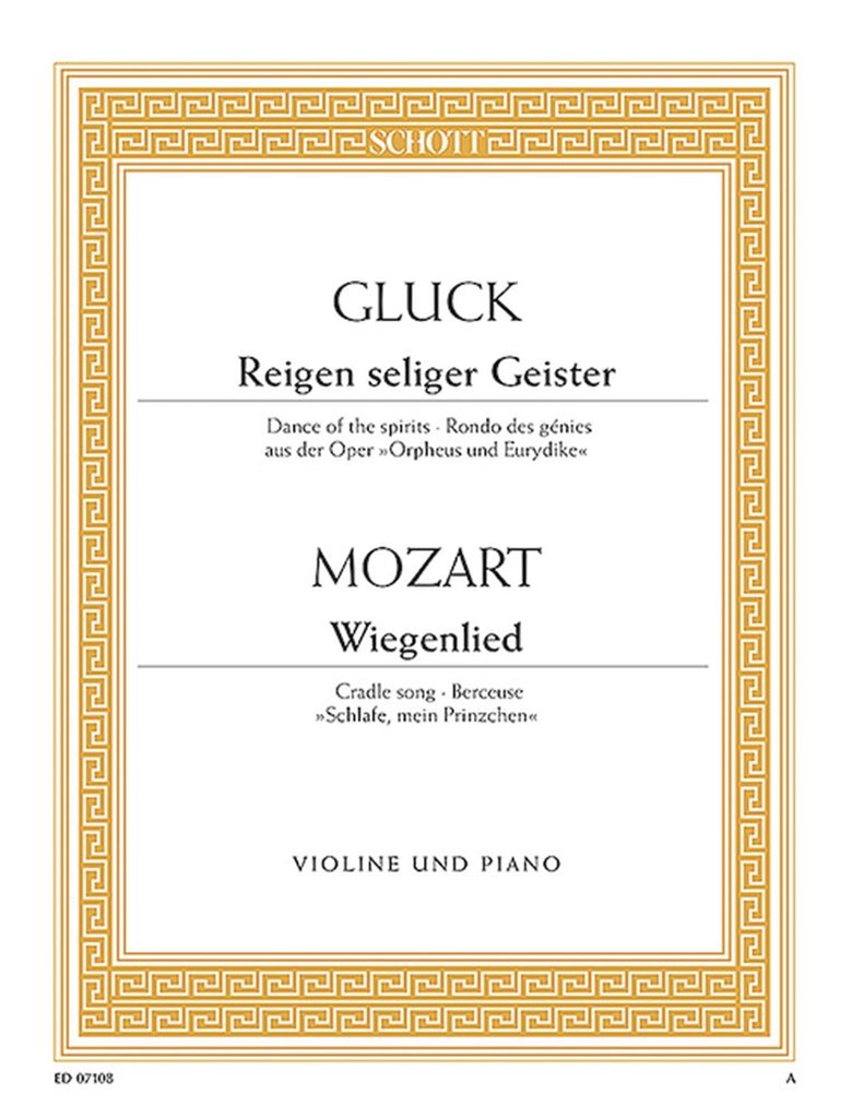 Reigen Seliger Geister + Wiegenlied KV350 (Mozart)